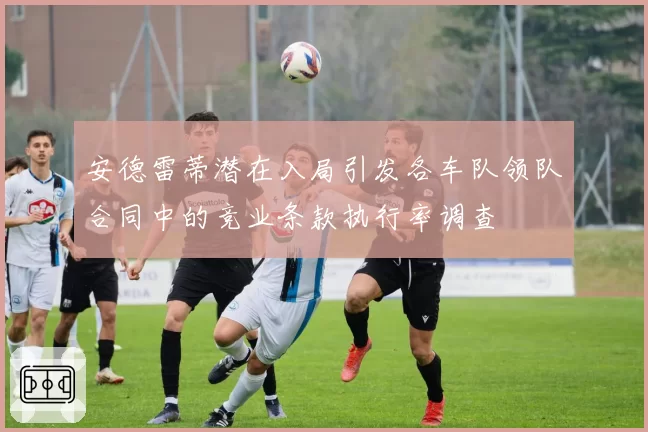 安德雷蒂潜在入局引发各车队领队合同中的竞业条款执行率调查
